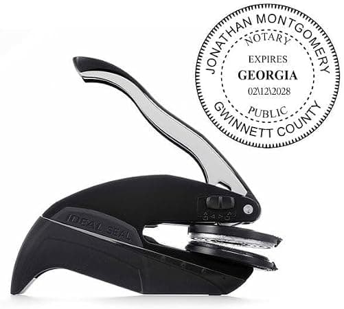 Custom Notary Embosser Seal for 37 States